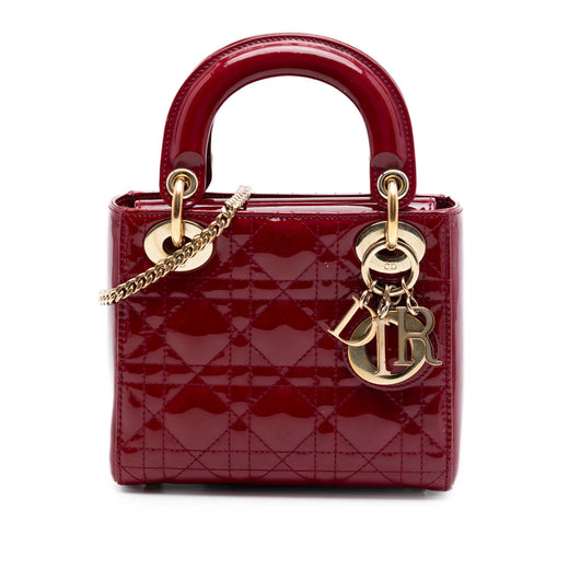 Mini Patent Cannage Lady Dior - Image 1