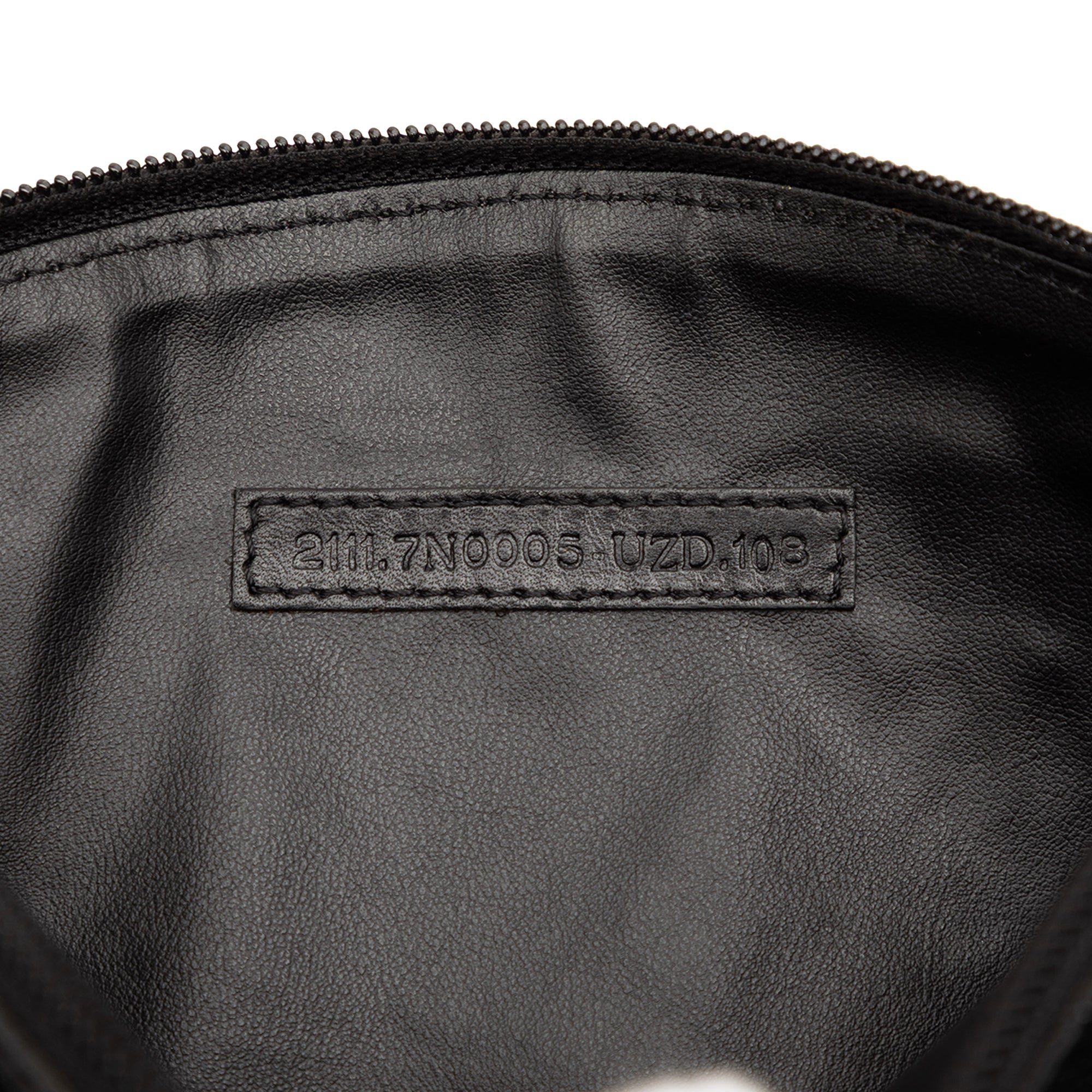 Zucca Coated Canvas Cosmetic Pouch - Image 6