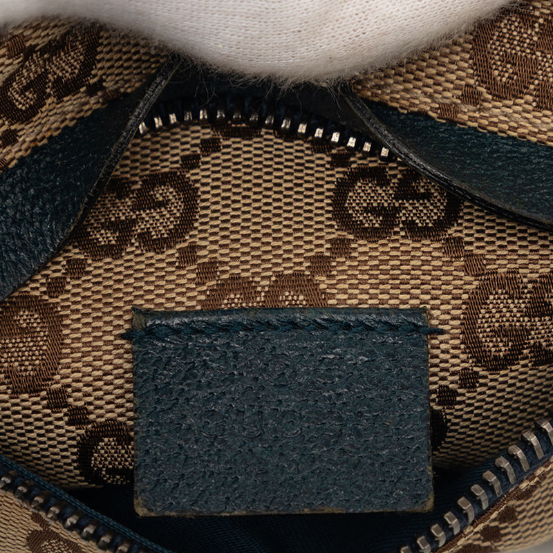 GG Canvas Web Double Pocket Belt Bag - Image 5