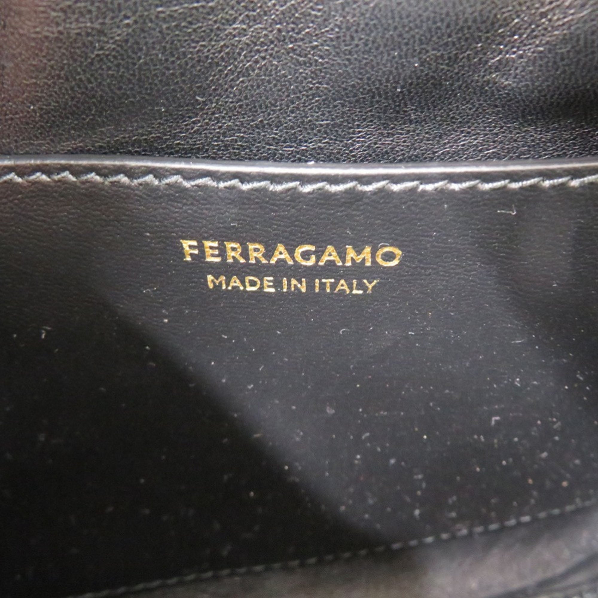Leather Gancini Eram Crossbody - Image 5