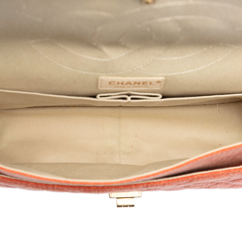 Tricolor Quilted Denim Reissue 2.55 Double Flap 227 - Image 4
