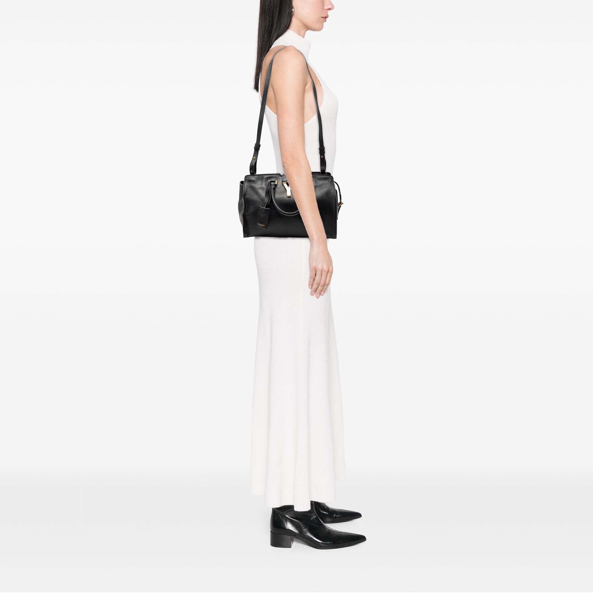 Small Leather Cabas Chyc Satchel - Image 7