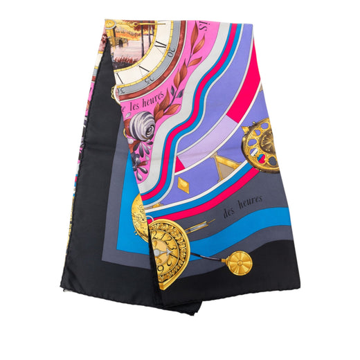 La Ronde des Heures Silk Scarf 90 - Image 1
