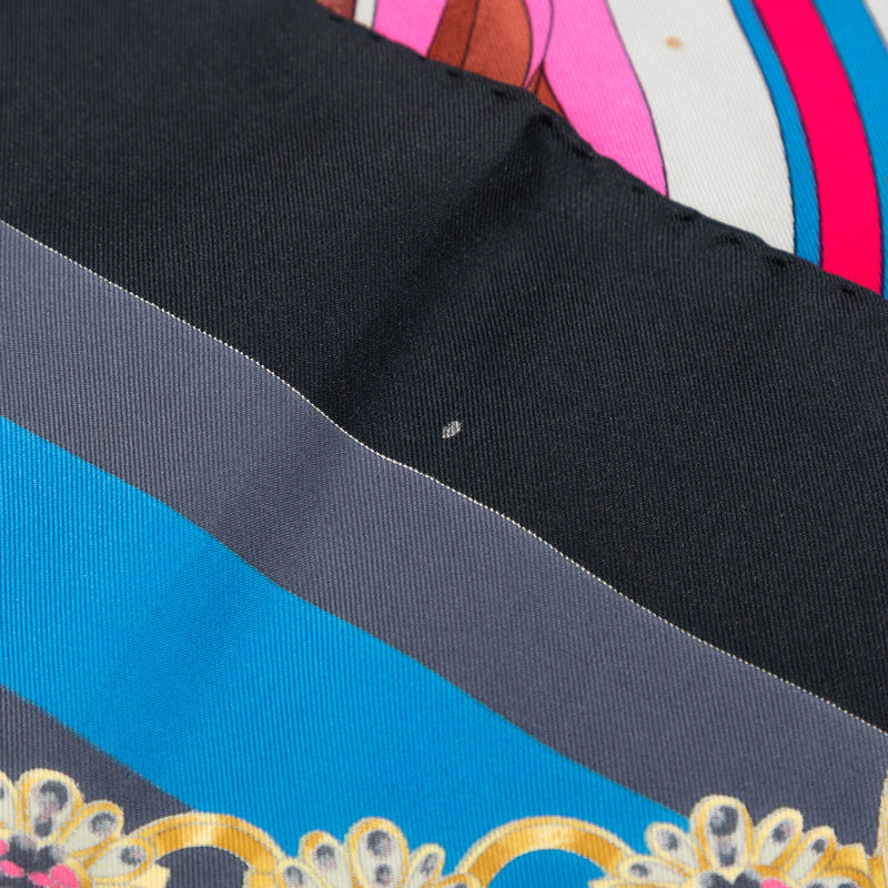 La Ronde des Heures Silk Scarf 90 - Image 3