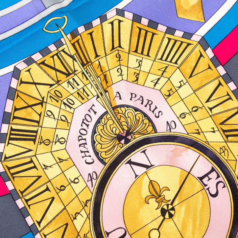 La Ronde des Heures Silk Scarf 90 - Image 5