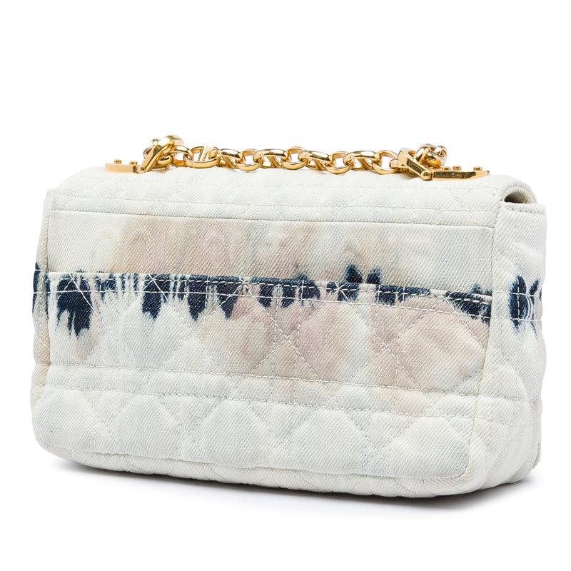 Small Tie Dye Denim Caro Crossbody - Image 2
