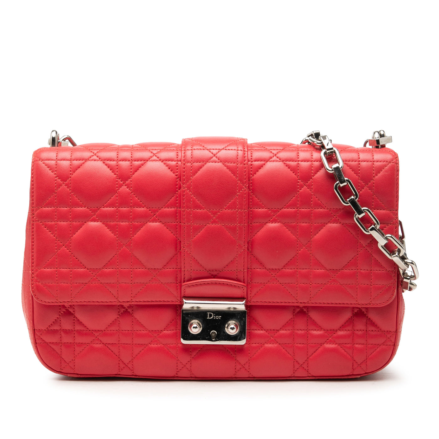 Medium Lambskin Cannage Miss Dior Flap - Image 1