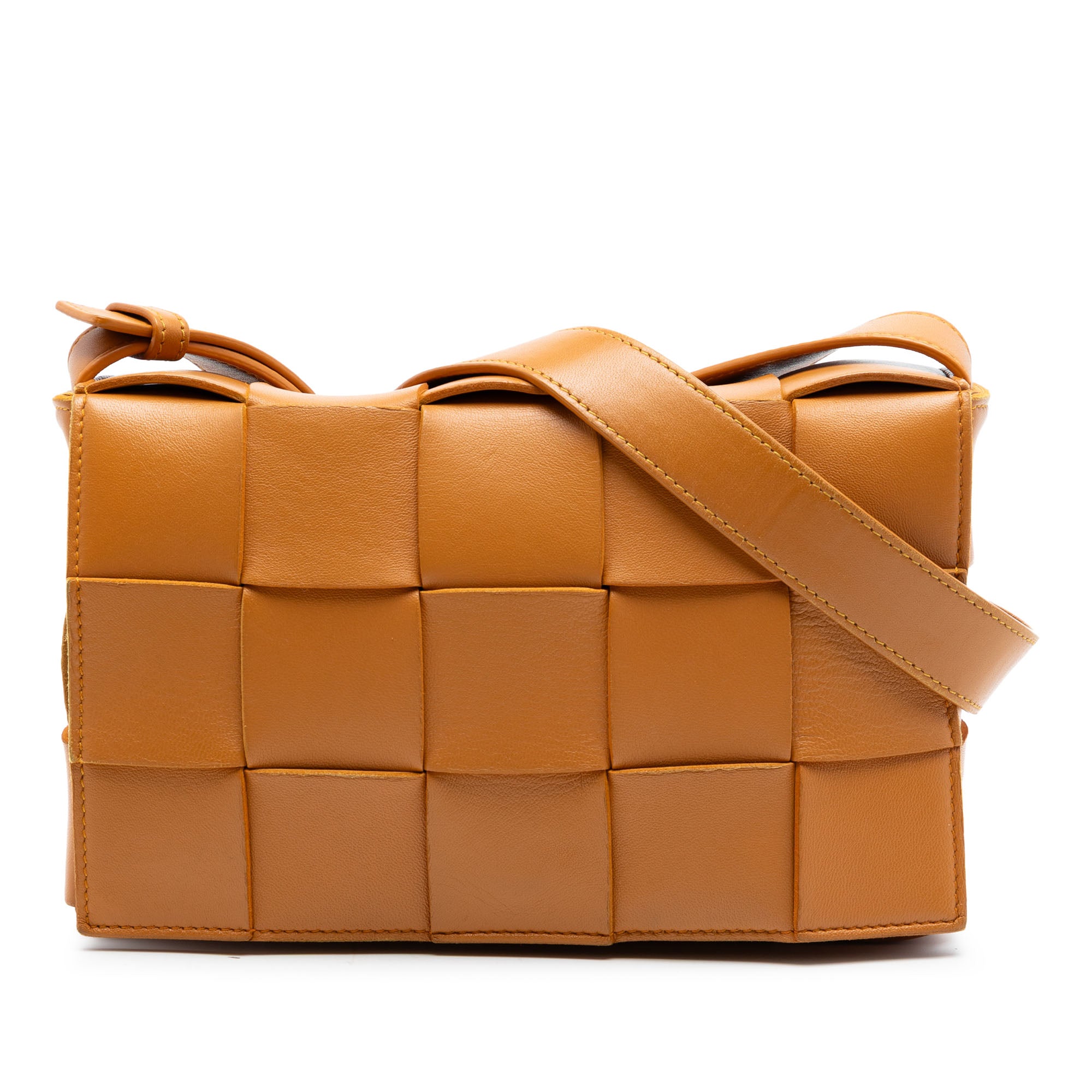 Nappa Intrecciato Cassette Crossbody - Image 1