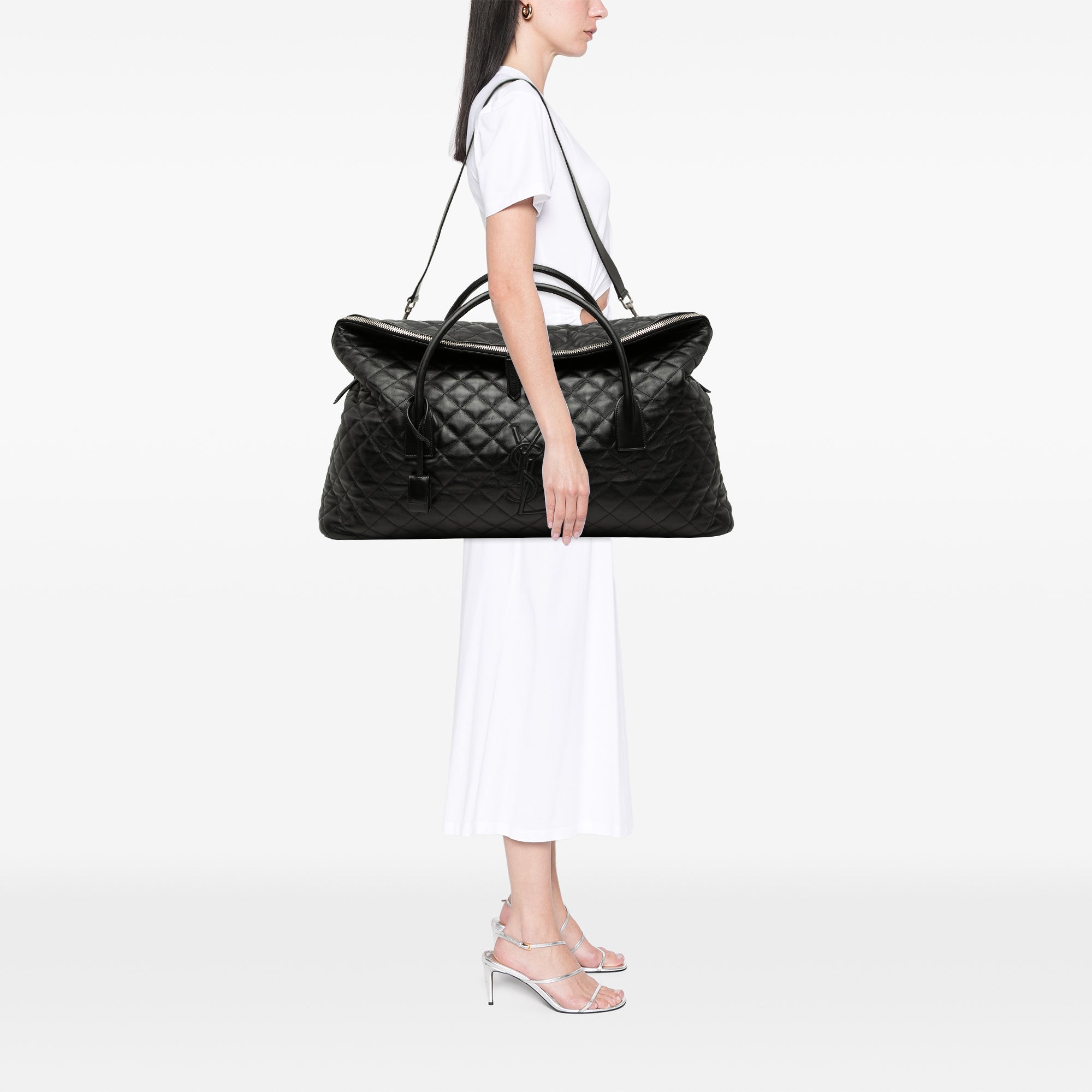 Quilted Calfskin ES Giant Travel Bag - Image 7