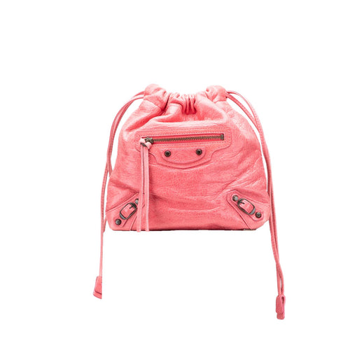 Lambskin Motocross Move On Drawstring Pouch - Image 1
