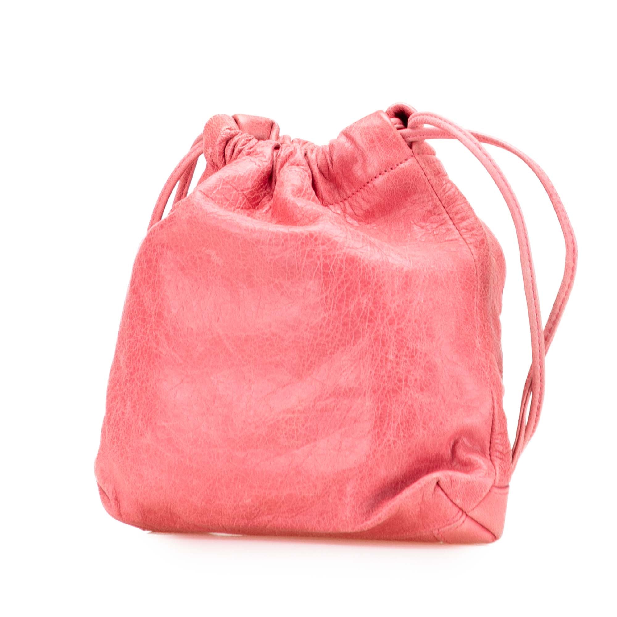 Lambskin Motocross Move On Drawstring Pouch - Image 2