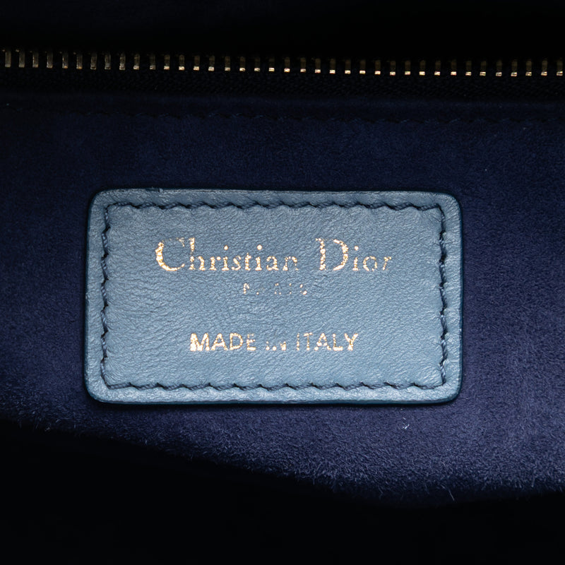 Medium Ombre Lambskin Cannage Lady Dior - Image 5