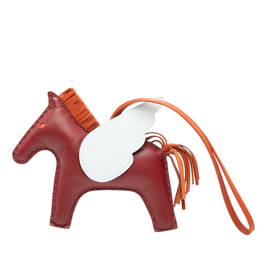 Milo Lambskin and Swift Grigri Rodeo Pegase Bag Charm PM - Image 1