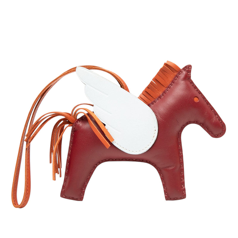 Milo Lambskin and Swift Grigri Rodeo Pegase Bag Charm PM - Image 2
