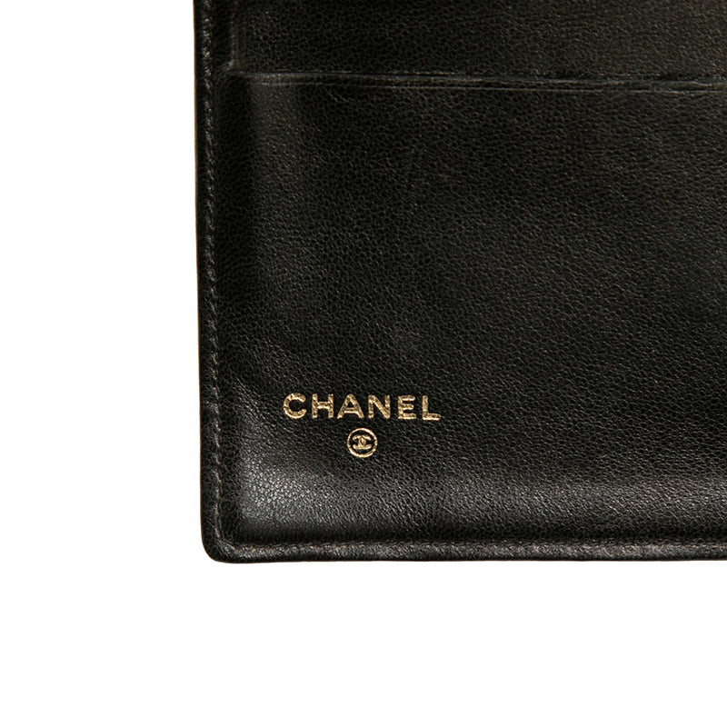 CC Lambskin Bifold Long Wallet - Image 6