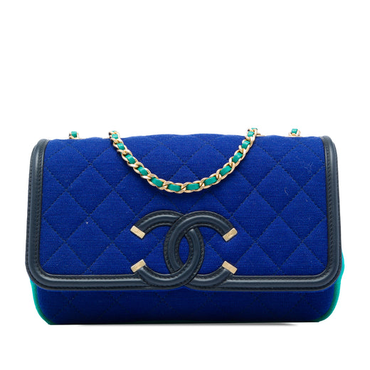 Small Tricolor Jersey CC Filigree Flap - Image 1