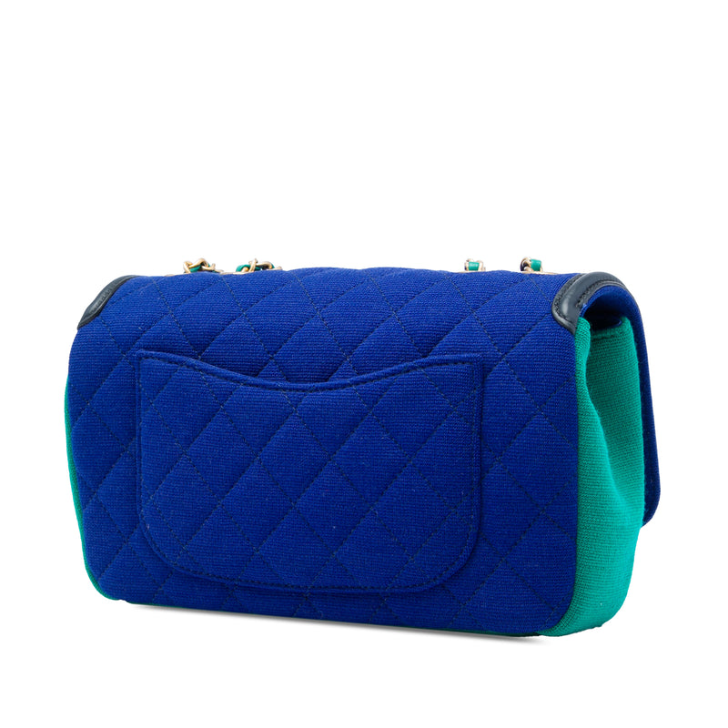 Small Tricolor Jersey CC Filigree Flap - Image 2