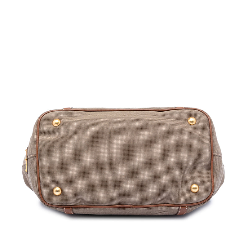 Canvas Canapa Logo Bow Satchel - Image 3