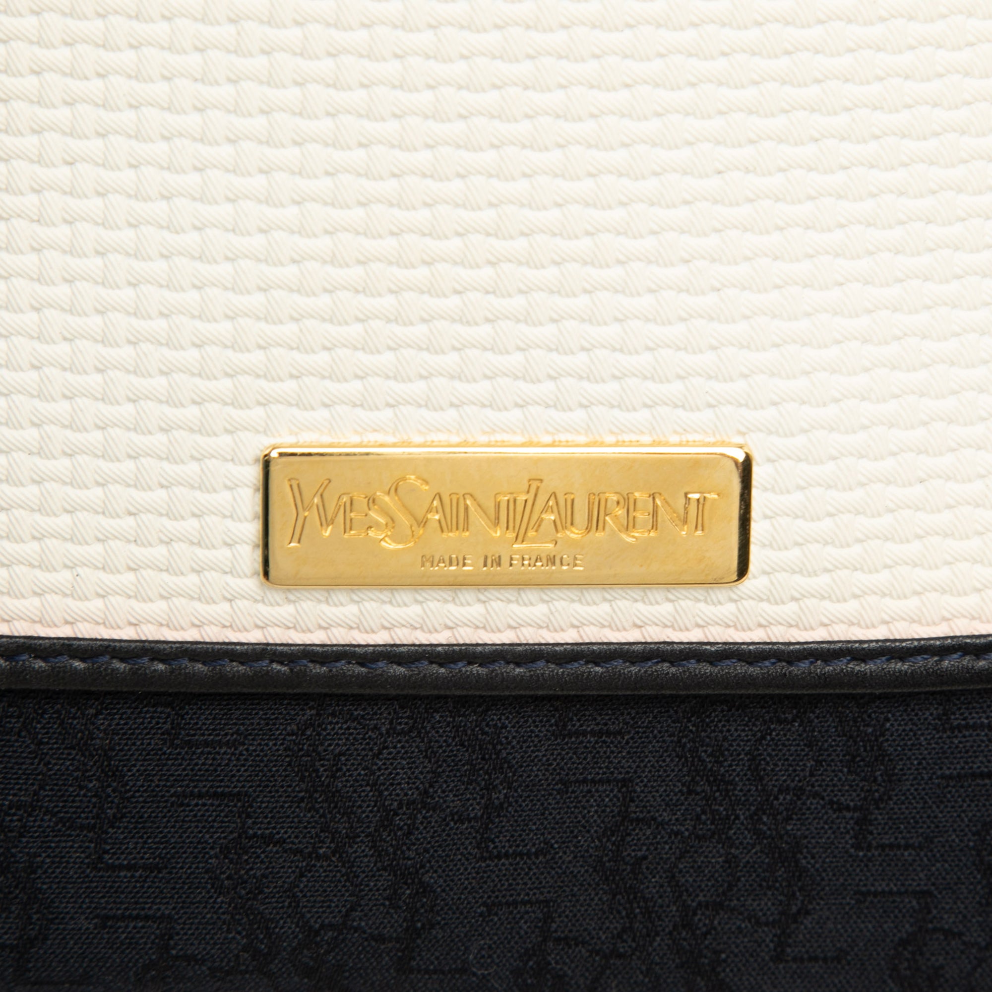 Leather Trimmed Canvas Messenger Bag - Image 5