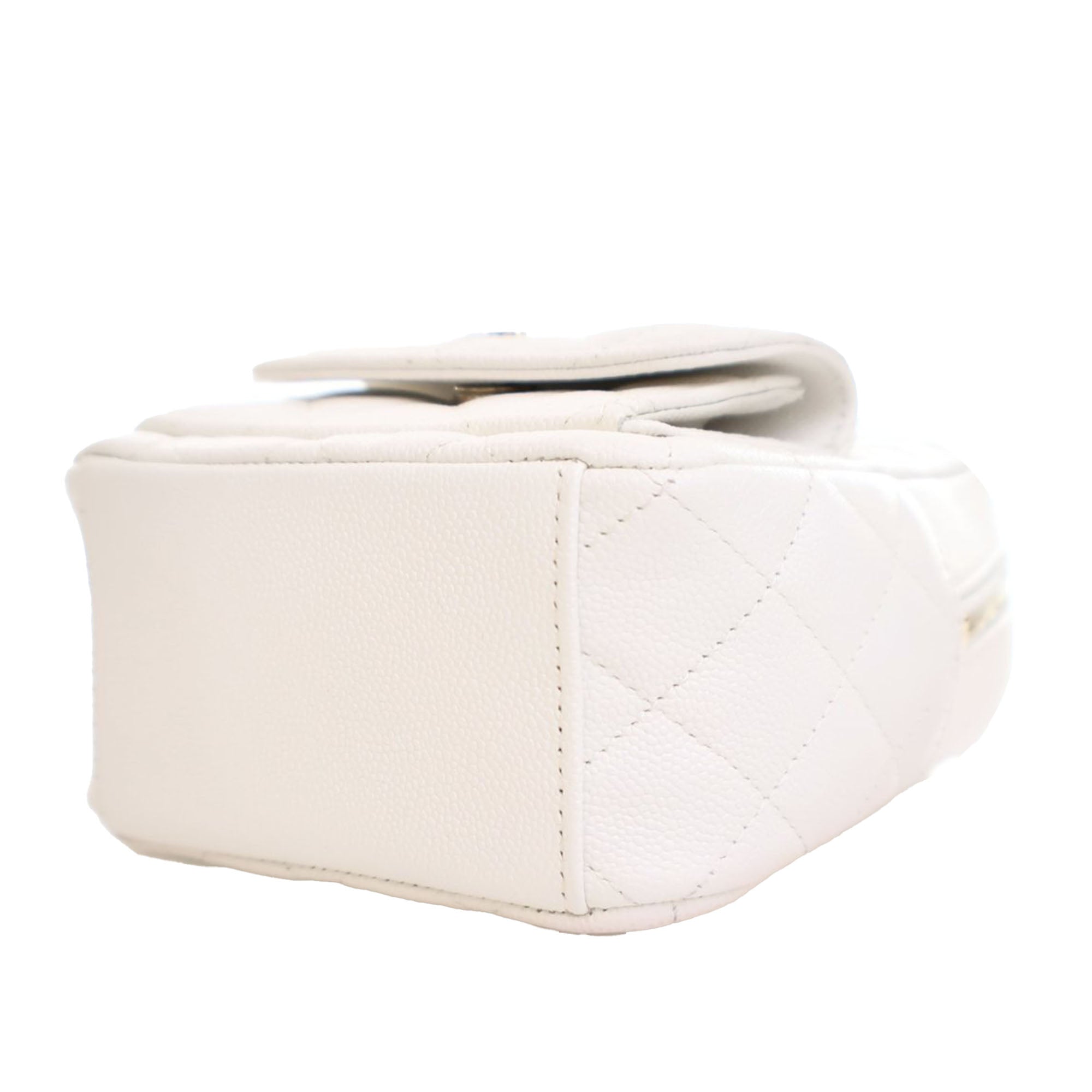 Mini CC Quilted Caviar Backpack - Image 10