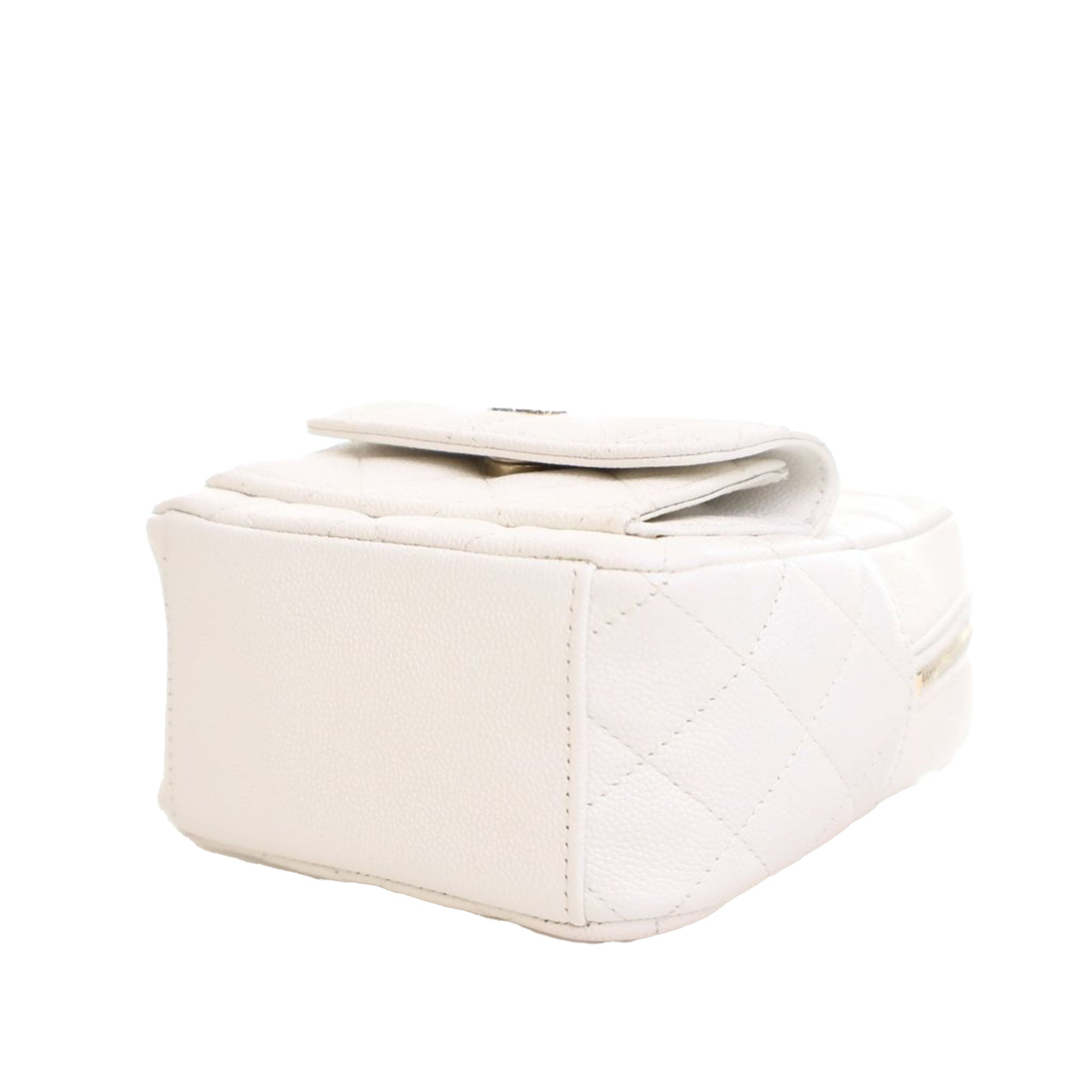 Mini CC Quilted Caviar Backpack - Image 6