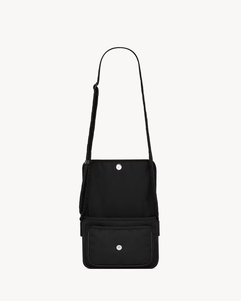 Saint Laurent Card Case — Black Nylon Cases