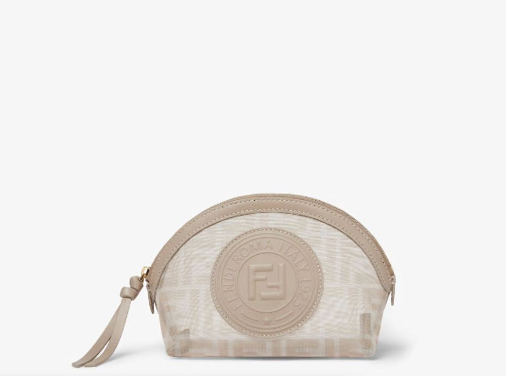 Fendi Mini Bag — Beige Canvas
