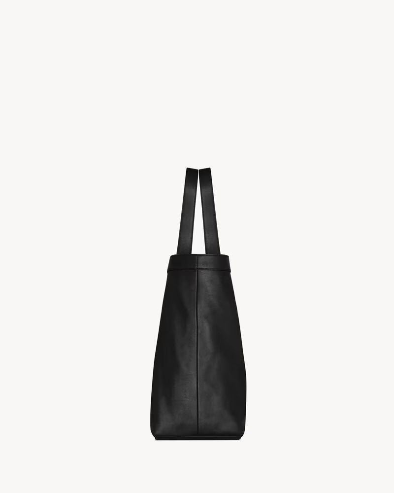 Saint Laurent Shoulder Bag — Black Leather