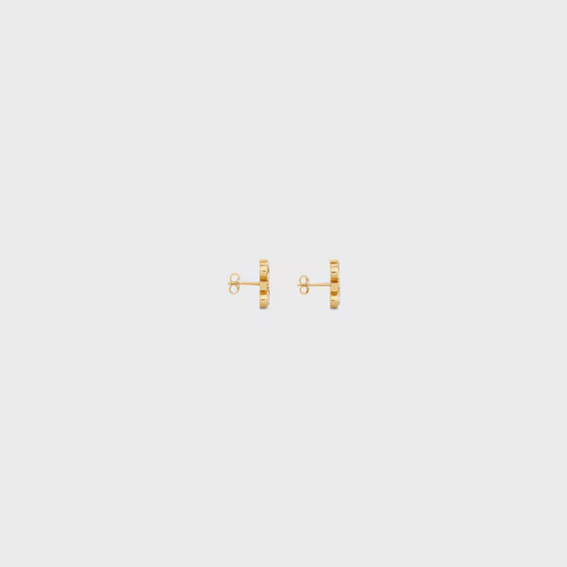 Celine Ball Earrings — Gold