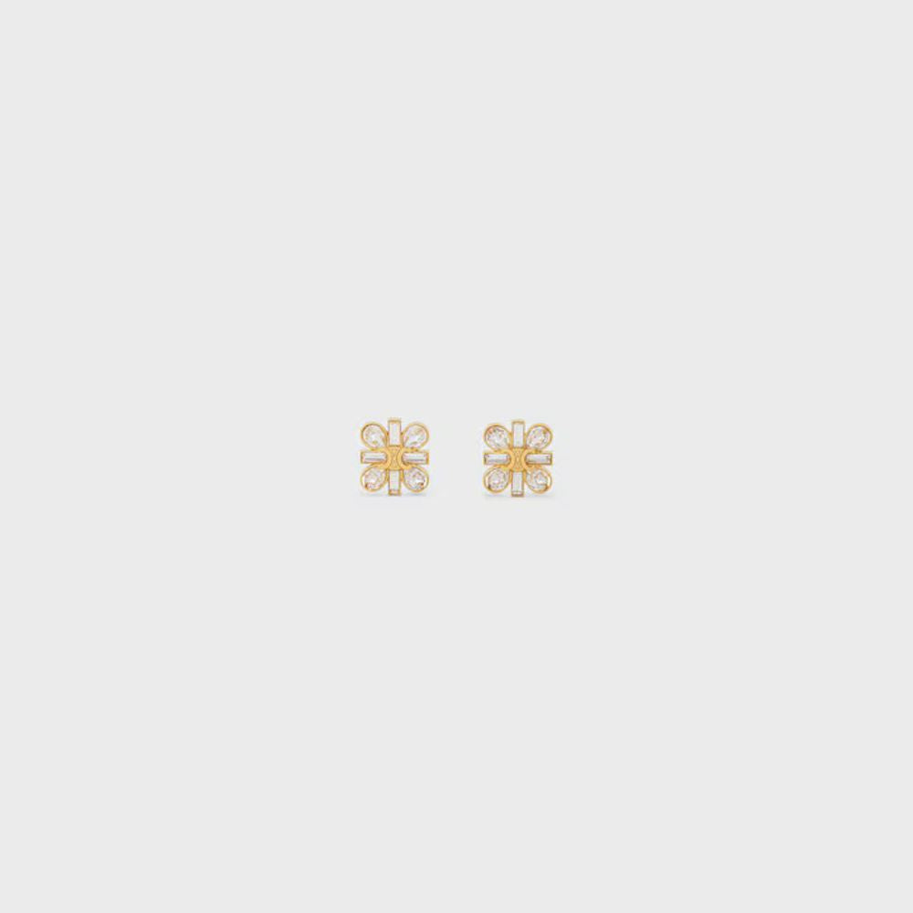 Celine Ball Earrings — Gold