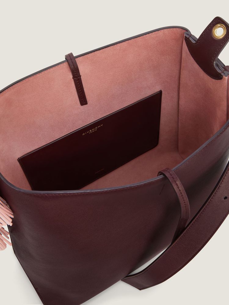 Givenchy Veal Leather Shoulder Bag — Bordeaux Cuir De Veau