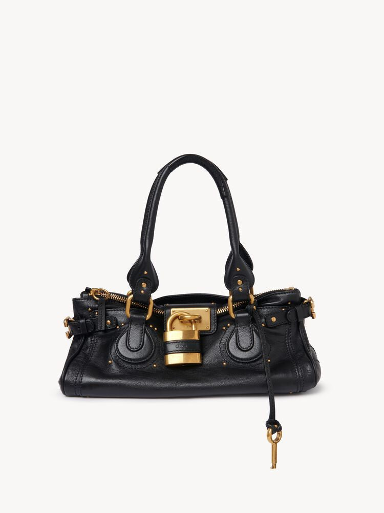Chloé Shoulder Bag — Black Leather