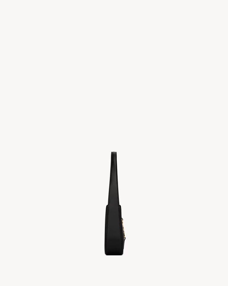Saint Laurent Sl H25 Shoulder Bag — Black Leather