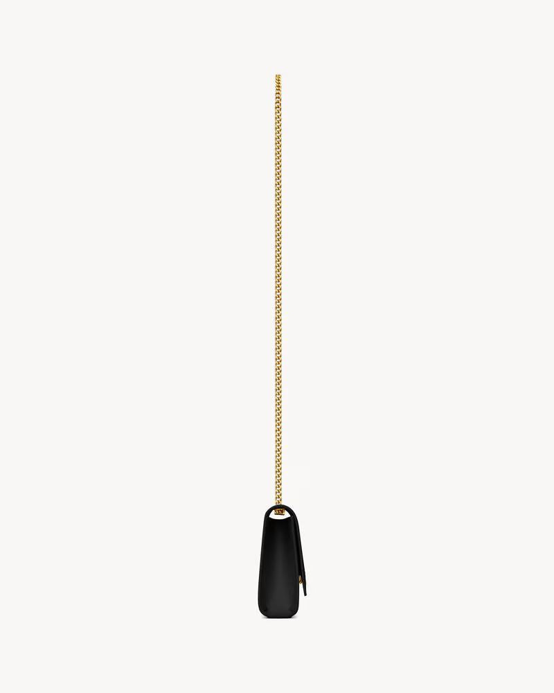 Saint Laurent Wallet — Black Leather