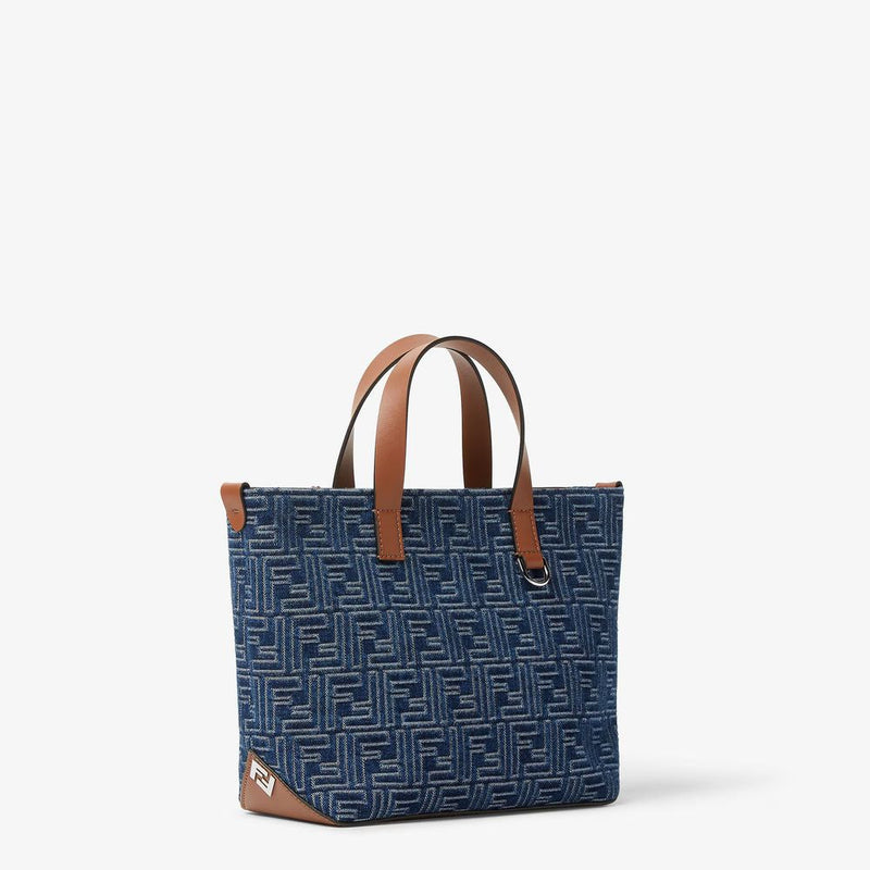 Fendi E25 Tote Bag — Blue