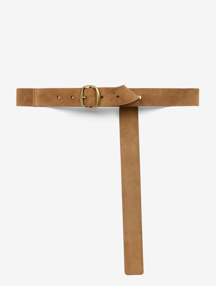 Barbara Bui Belt — Caramel Suede