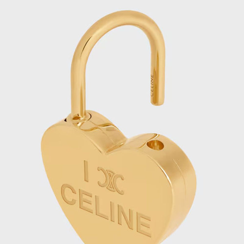 Celine Wallet — Gold Gold-plated Metal