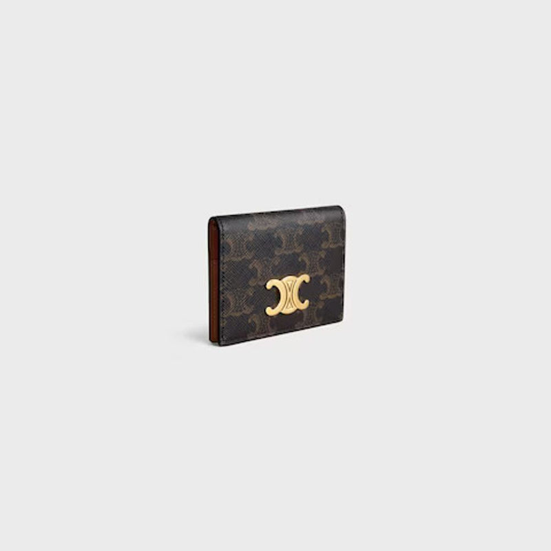 Celine E26 Card Case — Tan Cases