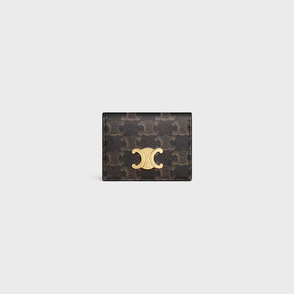 Celine E26 Card Case — Tan Cases