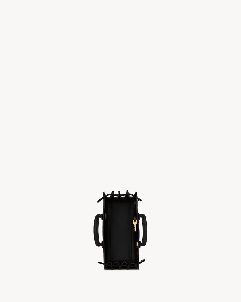 Saint Laurent Sac De Jour Shoulder Bag — Black Leather