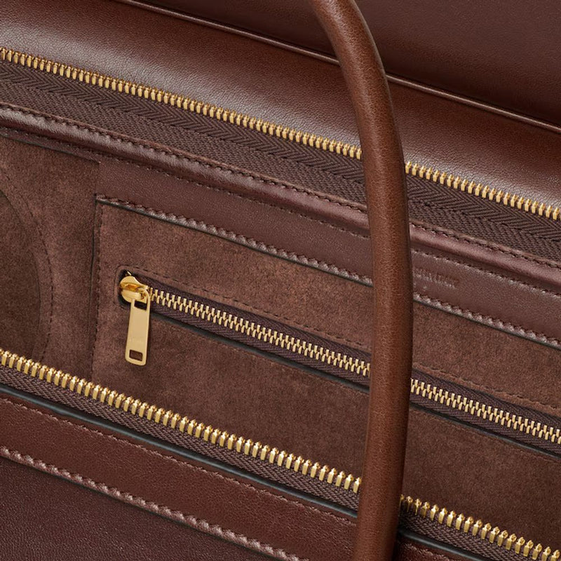 Celine H2 Shoulder Bag — Brown Leather