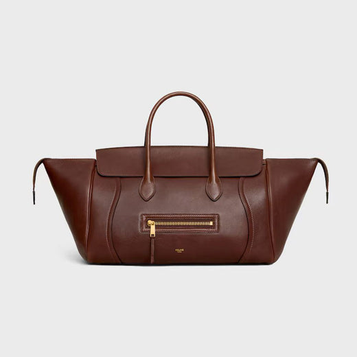 Celine H2 Shoulder Bag — Brown Leather