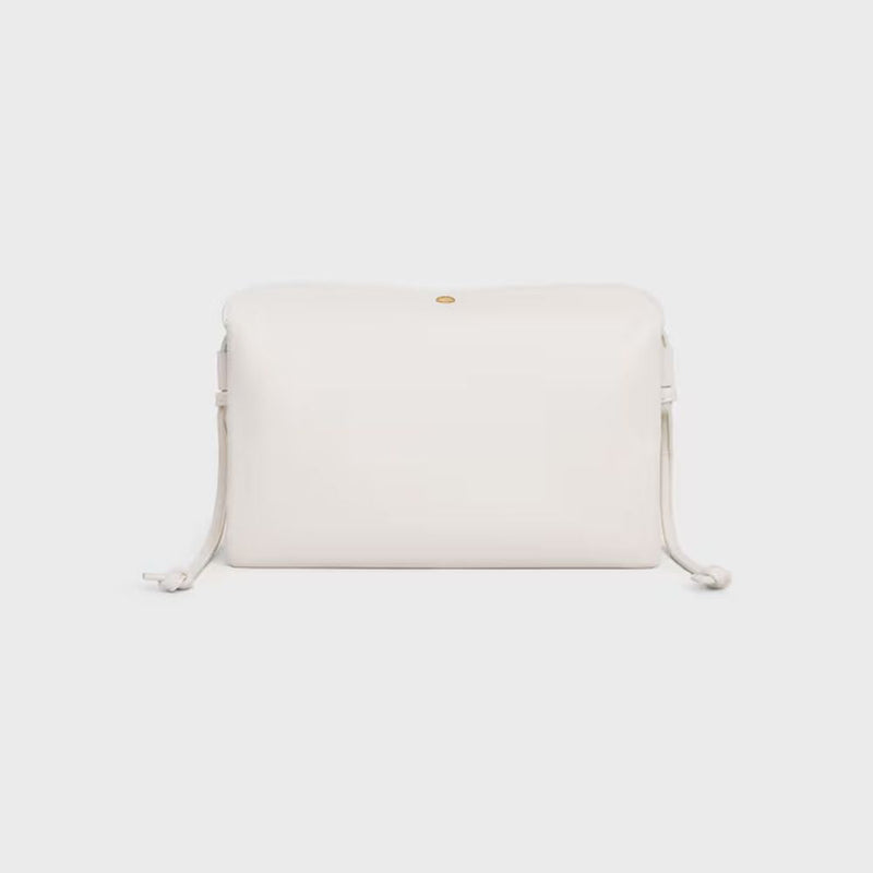 Celine Shoulder Bag — Beige Leather