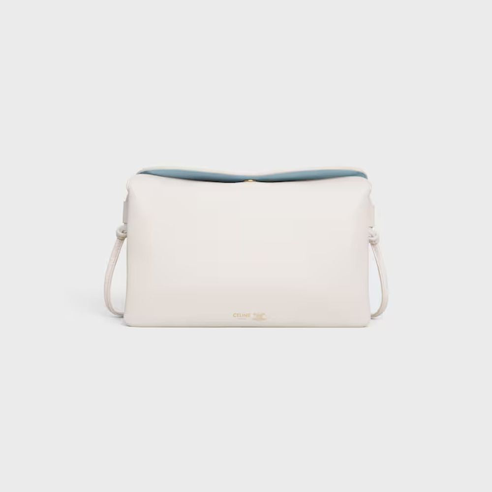 Celine Shoulder Bag — Beige Leather