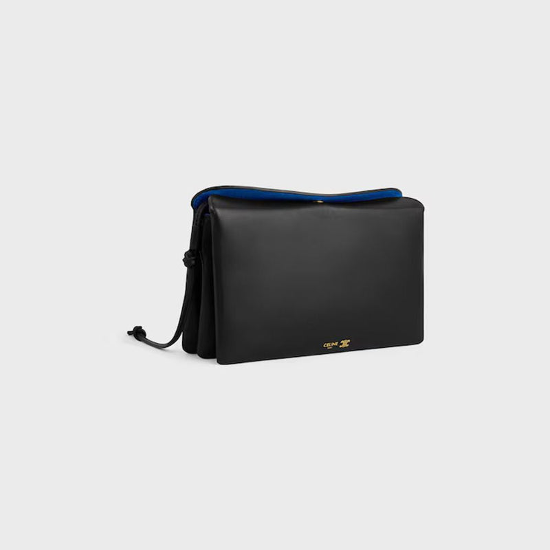 Celine Shoulder Bag — Black Leather