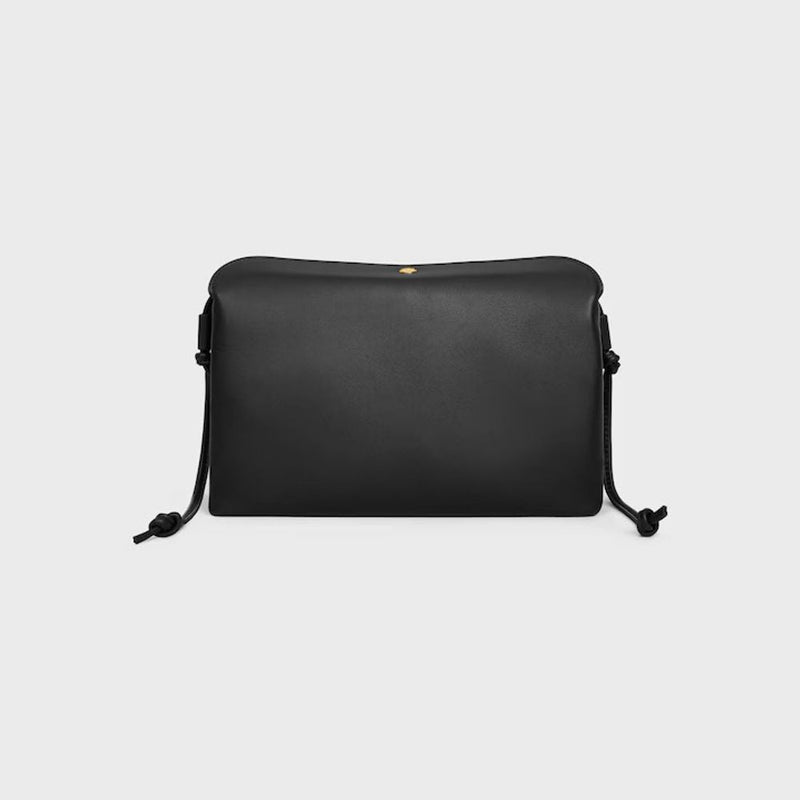 Celine Shoulder Bag — Black Leather