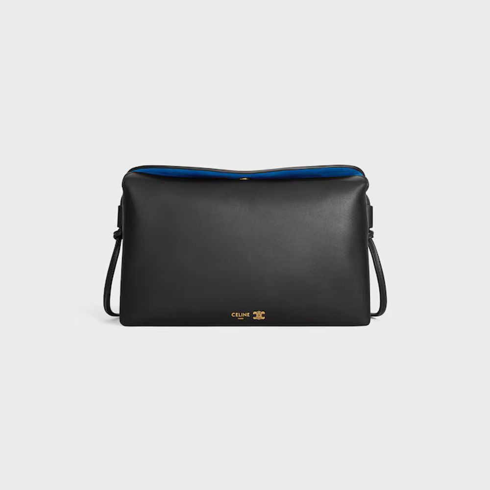 Celine Shoulder Bag — Black Leather