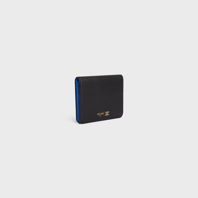 Celine Wallet — Black Leather