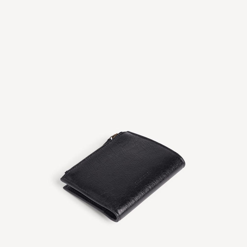 Balenciaga Card Case Noir Leather Cases