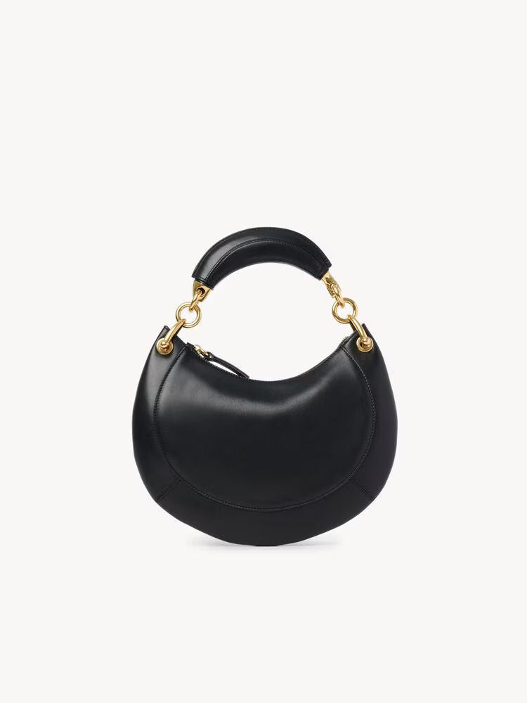 Chloé Shoulder Bag — Black Leather